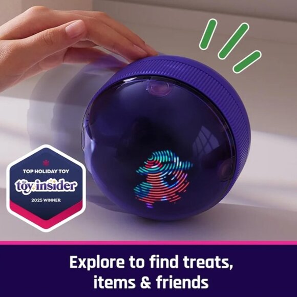 BITZEE HAMSTER BALL INTERACTIVE TOY ROLLS & REACTS TO TOUCH - Picture 7 of 10